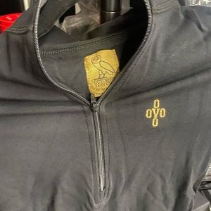 OVO quarter zip up back size 2XS